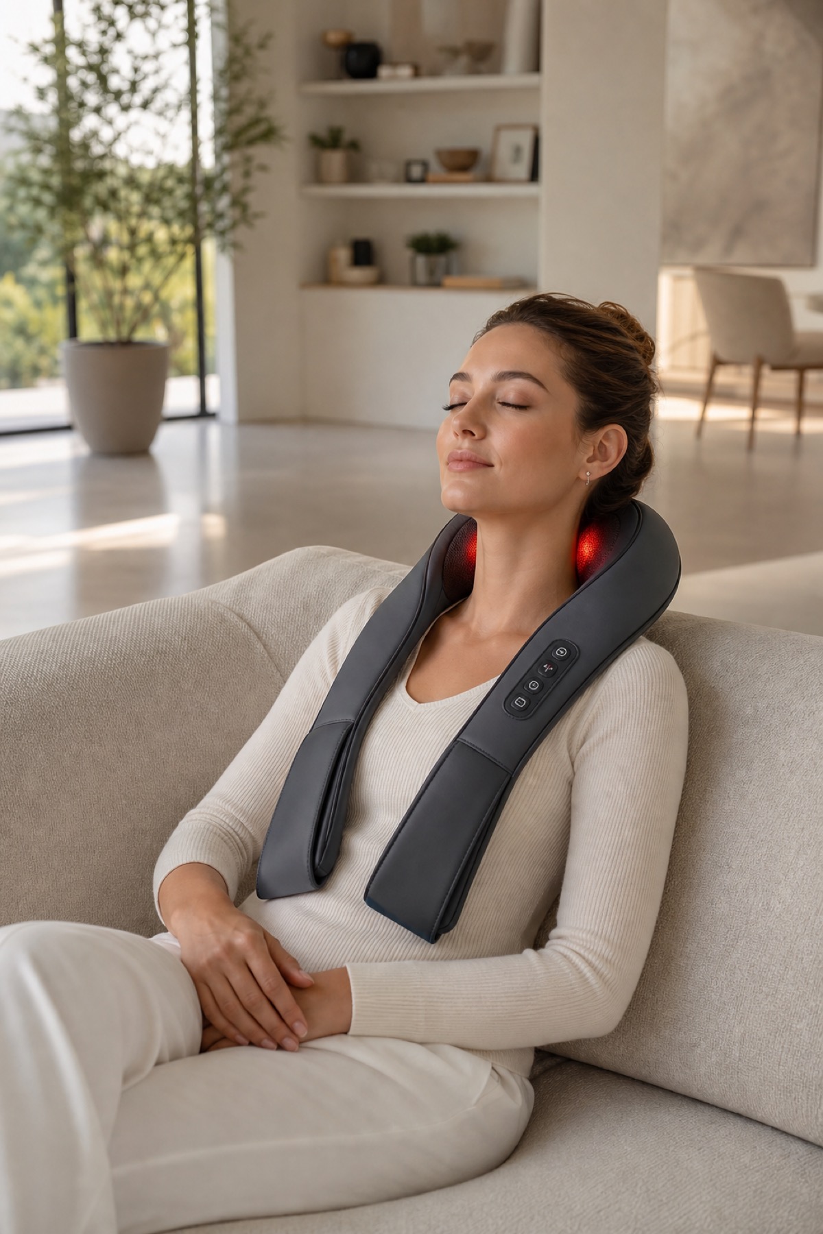 Using Byandmo massager